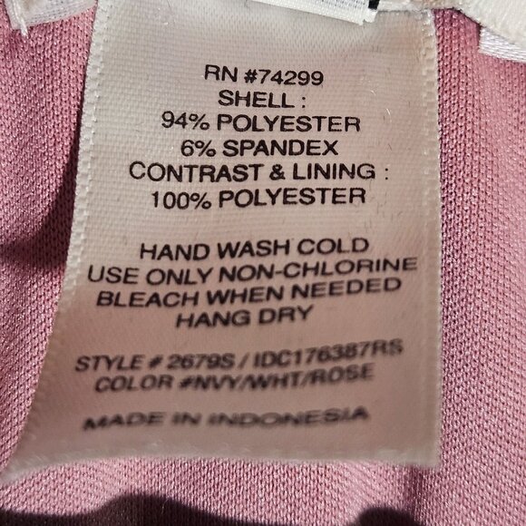 Enfocus Studio Pink & Black Polka Dot Sheath Dress Size 8 - Picture 11 of 13